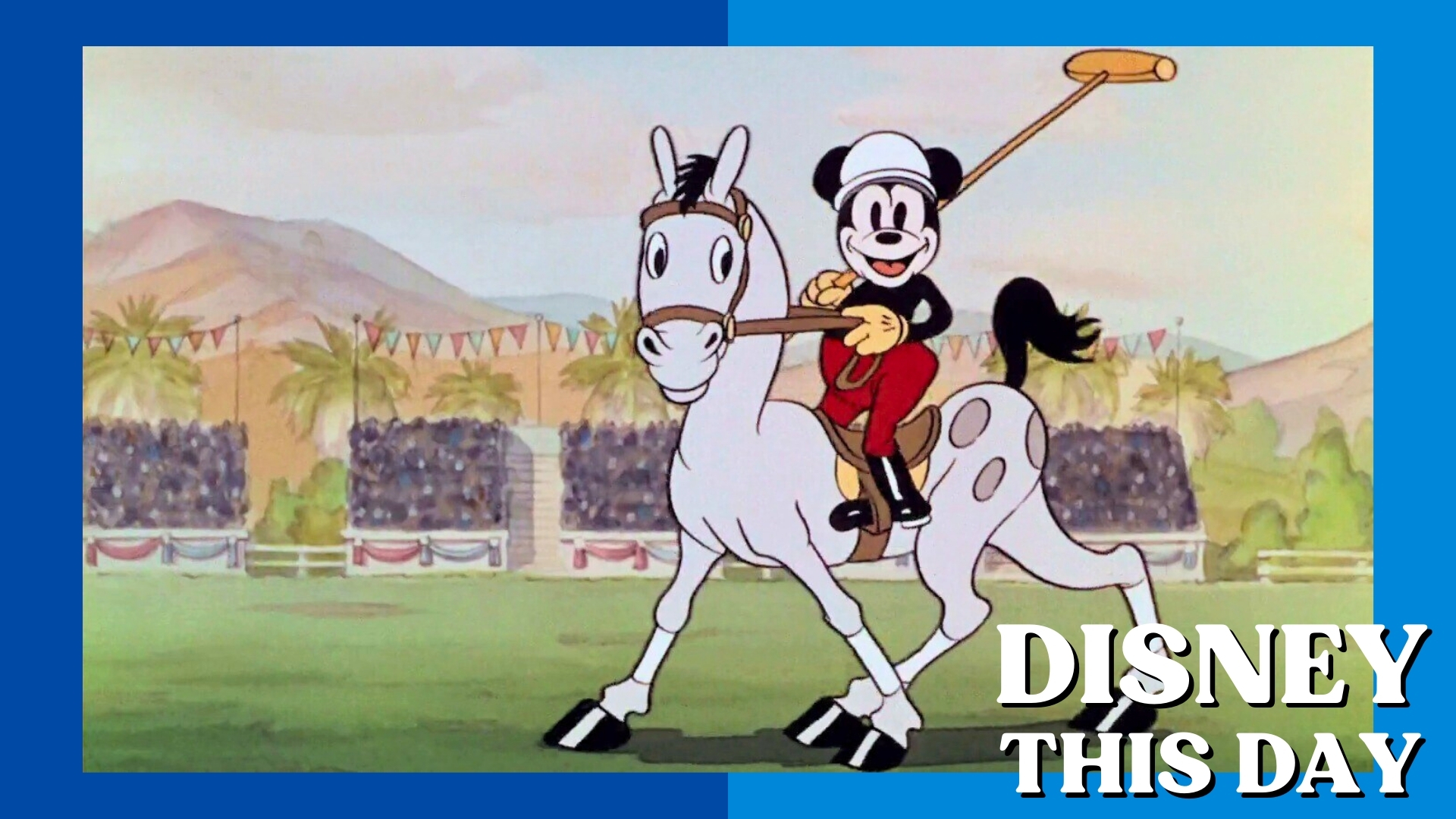 Mickey's Polo Team | DISNEY THIS DAY | January 4, 1936